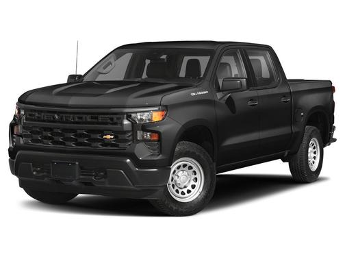 Black 2022 Chevrolet Silverado 1500 Custom