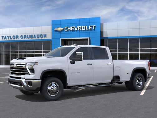 Summit White 2026 Chevrolet Silverado 3500 LTZ