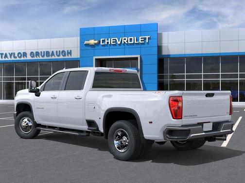 Summit White 2026 Chevrolet Silverado 3500 LTZ