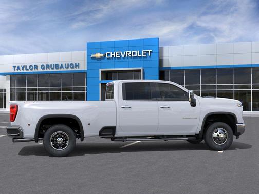 Summit White 2026 Chevrolet Silverado 3500 LTZ