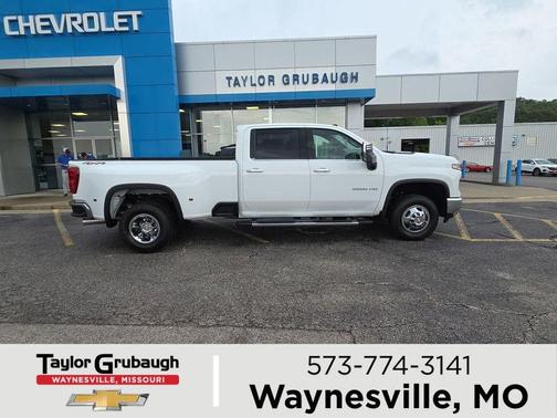 Summit White 2026 Chevrolet Silverado 3500 LTZ