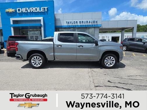 Sterling Gray Metallic 2026 Chevrolet Silverado 1500 Custom