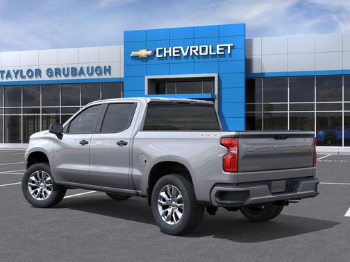 Sterling Gray Metallic 2026 Chevrolet Silverado 1500 Custom