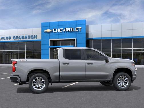 Sterling Gray Metallic 2026 Chevrolet Silverado 1500 Custom