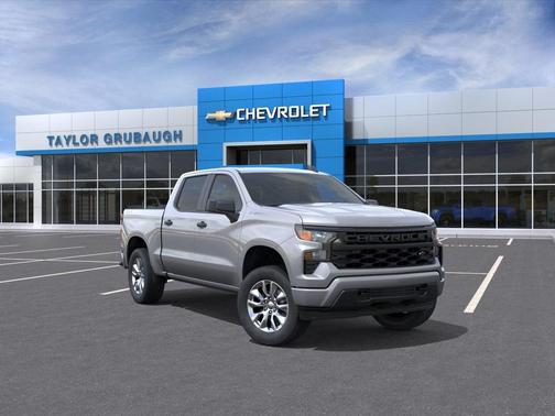 Sterling Gray Metallic 2026 Chevrolet Silverado 1500 Custom