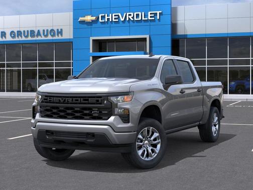 Sterling Gray Metallic 2026 Chevrolet Silverado 1500 Custom