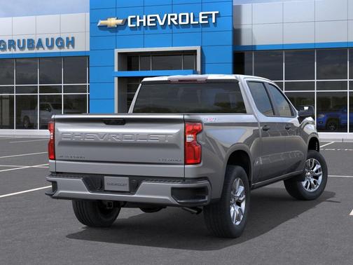 Sterling Gray Metallic 2026 Chevrolet Silverado 1500 Custom