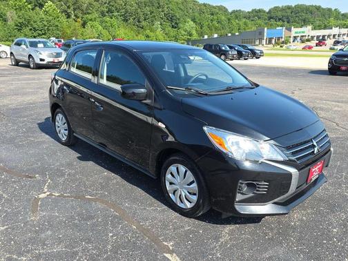 Mystic Black Metallic 2022 Mitsubishi Mirage ES