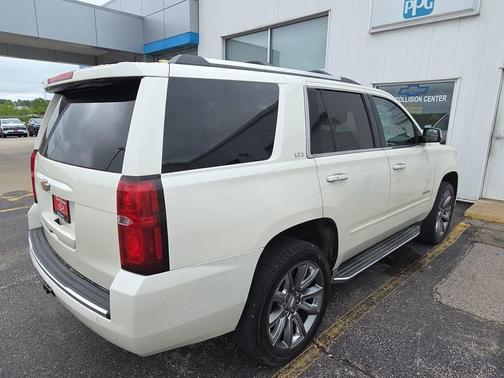 White Diamond Tricoat 2015 Chevrolet Tahoe LTZ