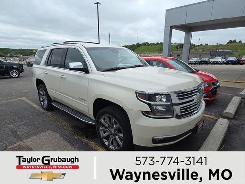 White Diamond Tricoat 2015 Chevrolet Tahoe LTZ