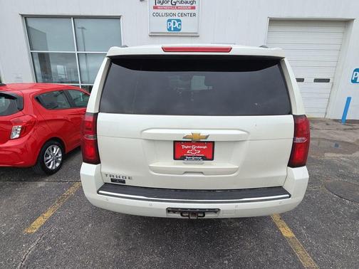 White Diamond Tricoat 2015 Chevrolet Tahoe LTZ