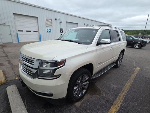 White Diamond Tricoat 2015 Chevrolet Tahoe LTZ