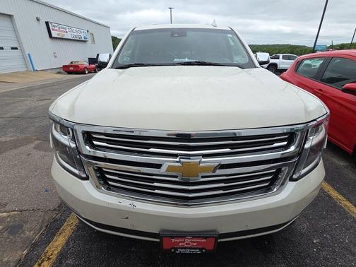 White Diamond Tricoat 2015 Chevrolet Tahoe LTZ