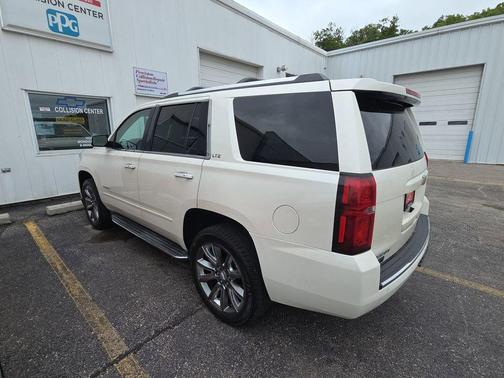 White Diamond Tricoat 2015 Chevrolet Tahoe LTZ