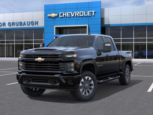Black 2026 Chevrolet Silverado 2500 Custom