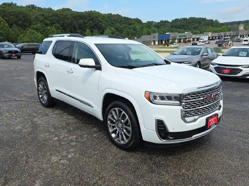 Summit White 2023 GMC Acadia Denali