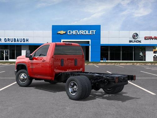 Red Hot 2026 Chevrolet Silverado 3500 LT