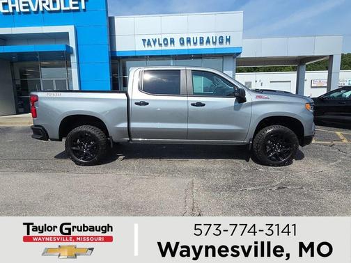 Sterling Gray Metallic 2026 Chevrolet Silverado 1500 LT Trail Boss