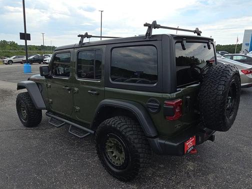 Sarge Green Clearcoat 2021 Jeep Wrangler Unlimited Rubicon