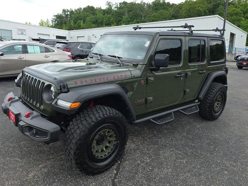 Sarge Green Clearcoat 2021 Jeep Wrangler Unlimited Rubicon