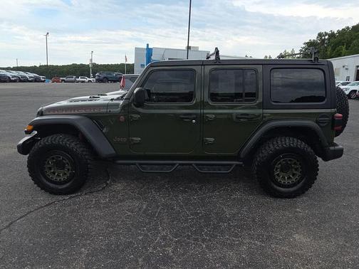 Sarge Green Clearcoat 2021 Jeep Wrangler Unlimited Rubicon