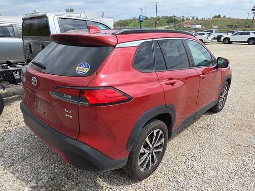 Barcelona Red Metallic 2022 Toyota Corolla Cross XLE