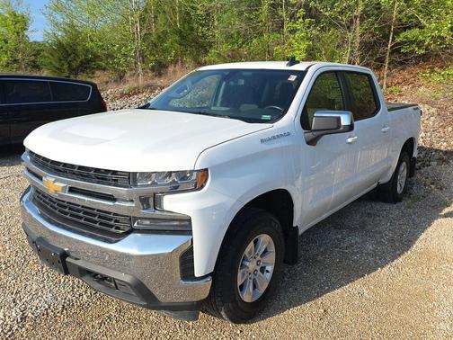 Summit White 2021 Chevrolet Silverado 1500 LT