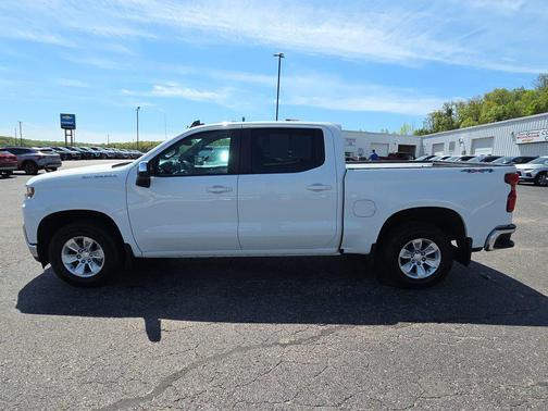 Summit White 2021 Chevrolet Silverado 1500 LT