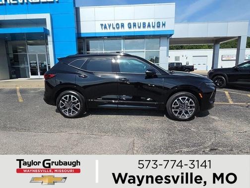 Black 2026 Chevrolet Blazer RS