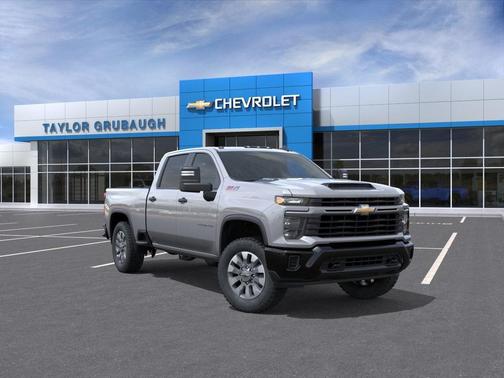 Sterling Gray Metallic 2026 Chevrolet Silverado 2500 Custom