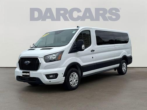 Oxford White 2024 Ford Transit-350 XLT