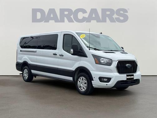 Oxford White 2024 Ford Transit-350 XLT