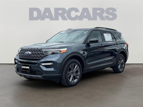 Blue Metallic 2023 Ford Explorer XLT
