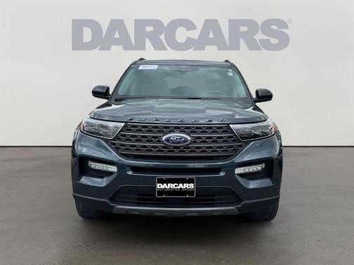 Blue Metallic 2023 Ford Explorer XLT