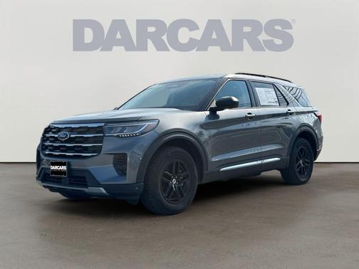 Gray Metallic 2025 Ford Explorer Active