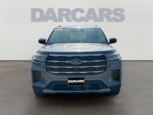 Gray Metallic 2025 Ford Explorer Active