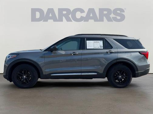 Gray Metallic 2025 Ford Explorer Active
