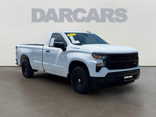 Summit White 2025 Chevrolet Silverado 1500 WT