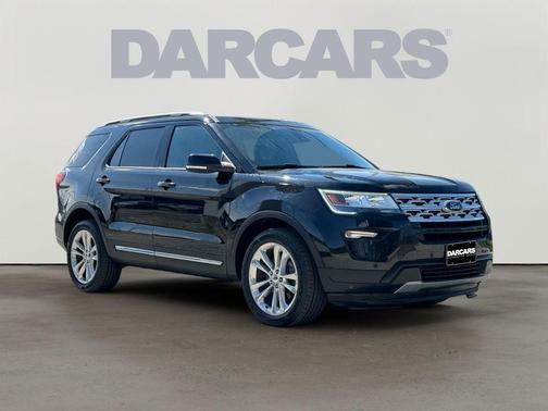 Shadow Black 2018 Ford Explorer XLT