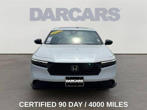 White 2024 Honda Accord Hybrid Sport
