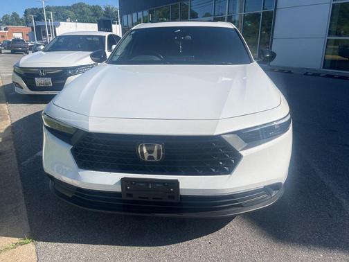 White 2024 Honda Accord Hybrid Sport