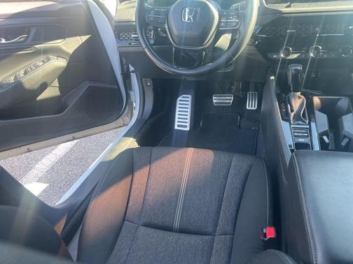 White 2024 Honda Accord Hybrid Sport