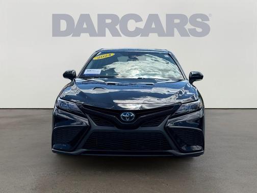Midnight Black Metallic 2024 Toyota Camry Hybrid SE