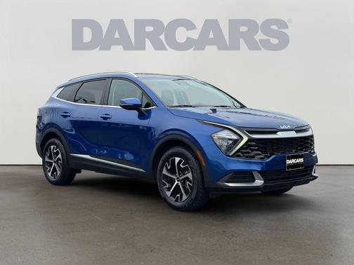 Sapphire Blue 2023 Kia Sportage EX