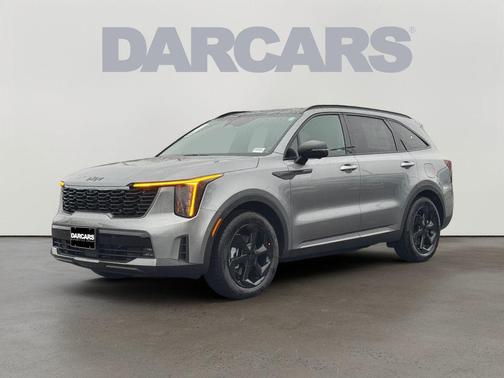 Steel Gray 2026 Kia Sorento Hybrid X-LINE SX PRESTIGE