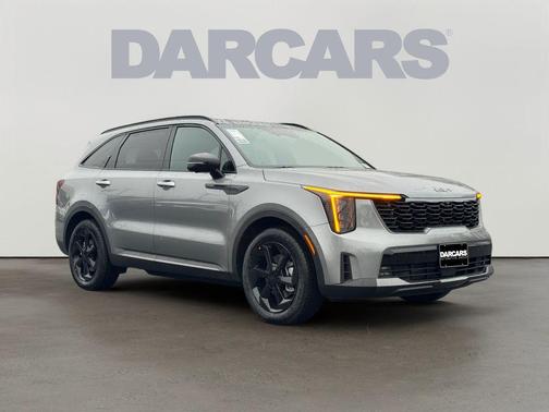Steel Gray 2026 Kia Sorento Hybrid X-LINE SX PRESTIGE