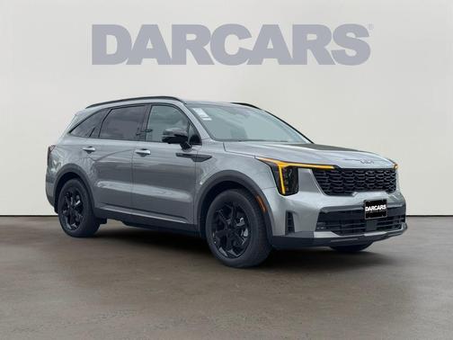 Steel Gray 2026 Kia Sorento Hybrid X-LINE SX PRESTIGE
