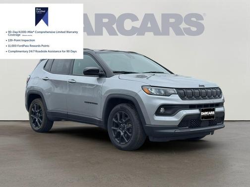 Billet Silver Metallic Clearcoat 2022 Jeep Compass Altitude