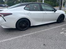Midnight Black Metallic 2022 Toyota Camry XSE V6