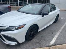 Midnight Black Metallic 2022 Toyota Camry XSE V6